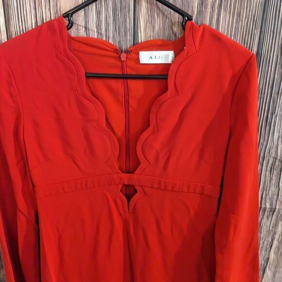 A.L.C. Red Dress - Picture 3 of 7